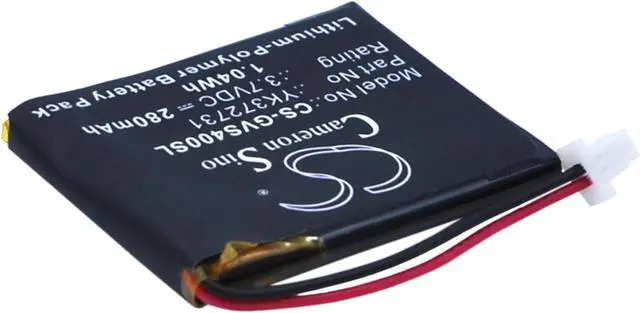 Alt view image 3 of 7 - 280mAh YK372731 Replacement Battery for GolfBuddy VS4 Voice GPS Rangefinder