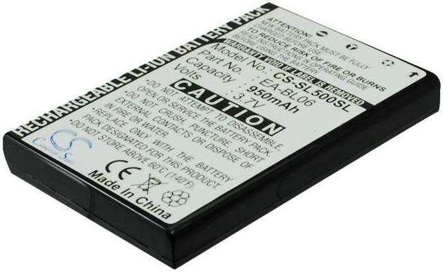 Alt view image 2 of 5 - Battery Replacement for Sharp Zaurus SL-5500 Zaurus SL-5000 Zaurus SL-5000D Zaurus C760 Zaurus C750 Zaurus SL-C700 EA-BL06