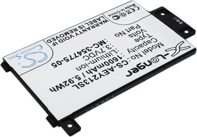 Alt view image 3 of 5 - Battery Replacement for Amazon Kindle Paperwhite 6 Gen Kindle Touch 3G 6" 2013 Kindle Touch 6" 2013 Kindle Paperwhite 6 2015 DP75SDI Kindle Paperwhite 2013 S13-R1-D S13-R1-S MC-354775-05 58-000049