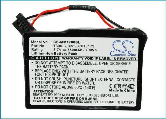 Alt view image 10 of 15 - 750mAh Battery for Magellan Maestro 1700