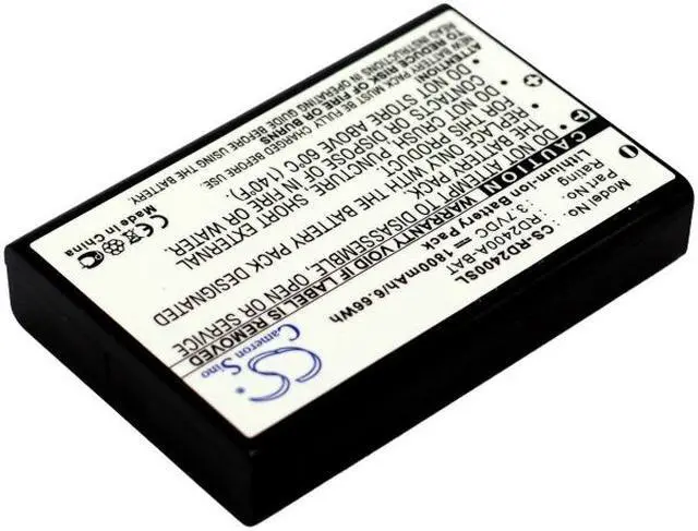 Alt view image 2 of 5 - Battery for RCA Lawmate PV-1000 PV-700 PV-800 PV-806 Lyra X2400 RD2400A-BAT NEW