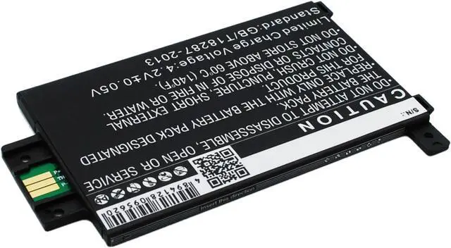 Alt view image 5 of 5 - Battery Replacement for Amazon Kindle Paperwhite 6 Gen Kindle Touch 3G 6" 2013 Kindle Touch 6" 2013 Kindle Paperwhite 6 2015 DP75SDI Kindle Paperwhite 2013 S13-R1-D S13-R1-S MC-354775-05 58-000049