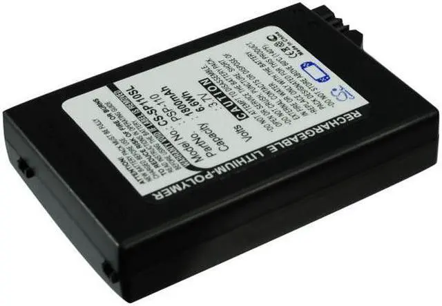 Alt view image 7 of 10 - Fosmon Technology Lithium Polymer Battery For Sony PSP-1000, PSP-1000G1, PSP-1000G1W, PSP-1000KCW - 1800mAh