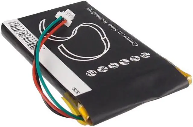 Alt view image 4 of 6 - Battery for Garmin GPS Navigation 010-00657-06 Nuvi 770 770T CS-IQN770SL 1250mAh