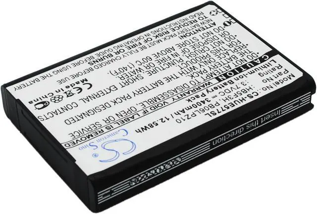 Alt view image 2 of 4 - HotSpot Battery for Huawei HB5F3H PB06LPZ10 PBD06LPZ10 E5377 E5775 GL06P E5372T