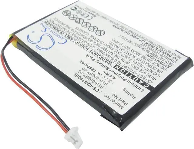 Alt view image 2 of 6 - Battery for Garmin GPS 010-00657-00 010-00657-05 010-00657-10 Nuvi 700 1250mAh