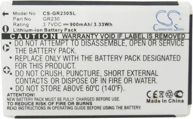 Alt view image 5 of 5 - Battery for Belkin 300-203712001 Holux GR-230 GR-231 Socketmobile Bluetooth GPS