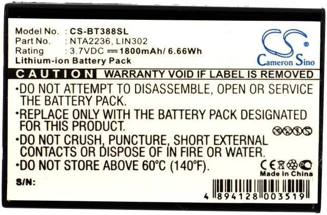 Alt view image 10 of 15 - 1800mAh NTA2236 Battery for Globalsat BT-318, BT-318X, BT-335, BT-338, BT-821, Royaltek RBT-2010 BT Bluetooth GPS Receiver