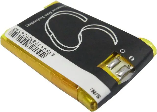 Alt view image 3 of 5 - Battery for Apple iPOD Shuffle MB226LL/A MB228LL/A 616-0212 MB519LL/A MP3 250mAh