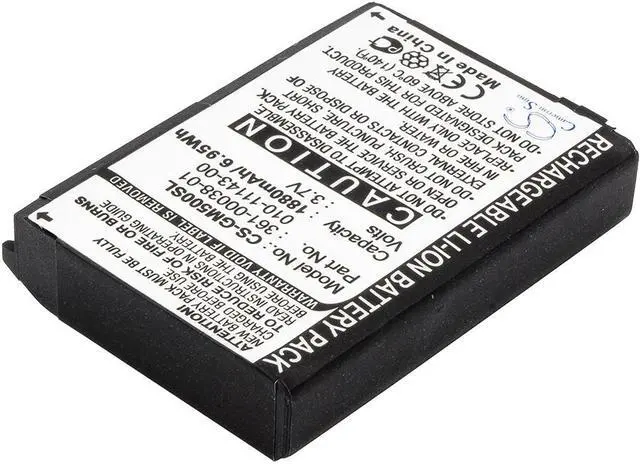 Alt view image 2 of 5 - Battery for Garmin 361-00038-01 Aera 500 510 550 560 Nuvi Zumo 220 600 650 660LM