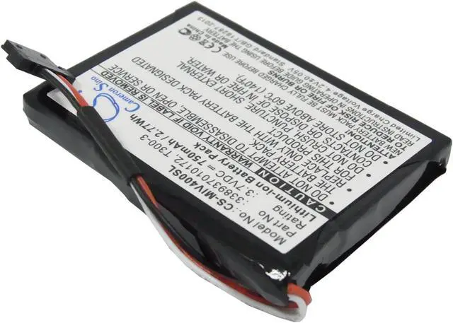 Alt view image 2 of 6 - Battery Mio Moov 400, Mio Moov 405, 750 mAh