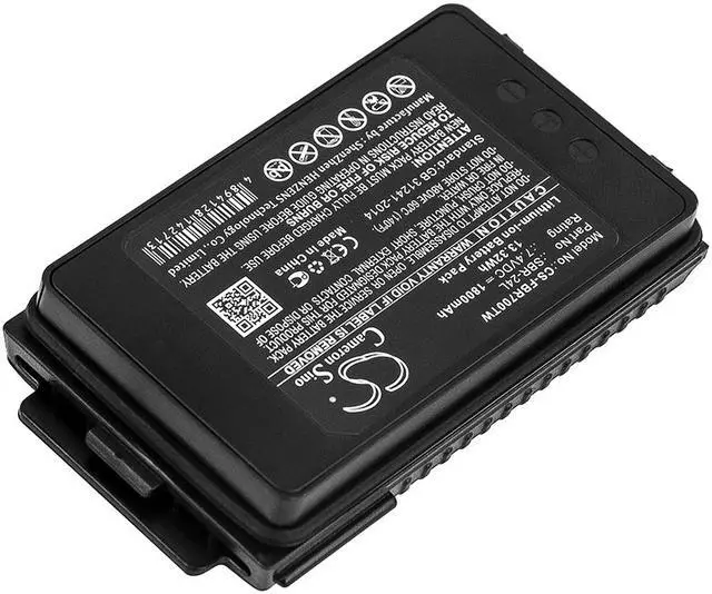Alt view image 2 of 5 - Two-Way Radio Battery for YAESU SBR-24L FT-70D FT-70DR FT-70DS 7.4V 1800mAh NEW