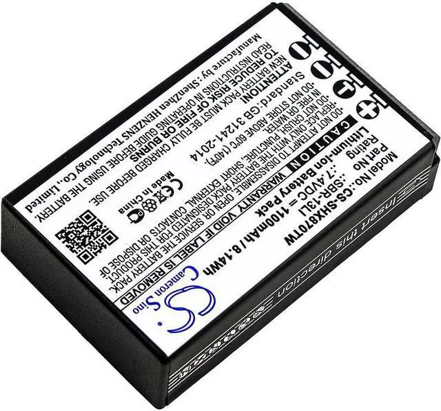 Alt view image 2 of 3 - Two-Way Radio Battery for Horizon SBR-13LI Standard HX870 HX870E CS-SHX870TW NEW