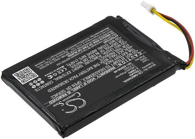 Alt view image 2 of 4 - Battery for Garmin 361-00056-08 DriveSmart 5 55 65 GPS CS-GMZ550SL 3.7V 750mAh