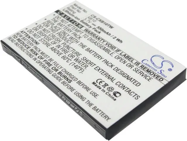 Alt view image 2 of 6 - Battery for Xact Communication Wristlinx x3x Wristlinx x2x Wristlinx x33xif-2 Wristlinx x33xif Wristlinx x3x-2 xb10 Wristlinx x2x-2 x3x Wristlinx x33xif Wristlinx x2x Wristlinx