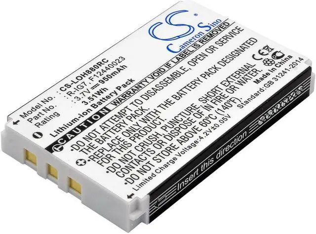 Main image of Battery for Logitech Harmony Remote NTA2340 R1G7 720 Pro 880 780 890 895 900 One