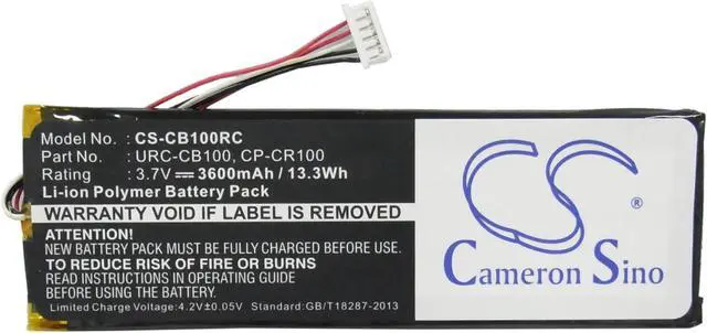 Alt view image 5 of 6 - 3600mAh Battery For Sonos Controller CB100, Controller CR100 URC-CB100, CP-CR100