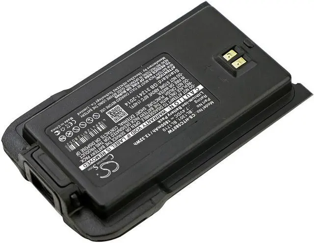 Alt view image 2 of 5 - Two-Way Radio Battery for HYT BL1301 BL1719 TC-446S TC-580 TC-585 TC-518 TC-560