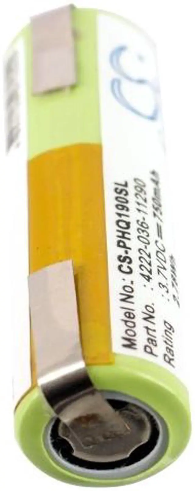 Alt view image 4 of 5 - Battery for PHILIPS 4222-036-06410 036-11290 Norelco AT895 9170XL HQ9100 RQ1060