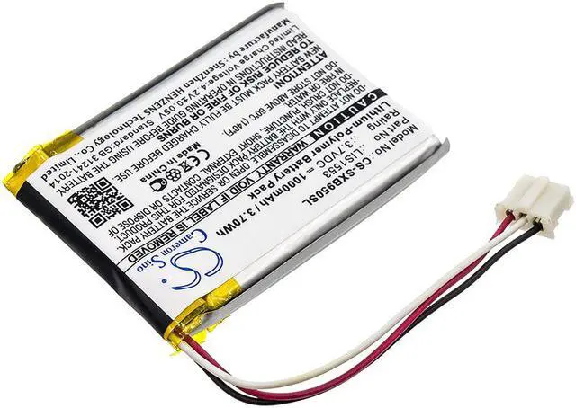 Alt view image 2 of 4 - Battery Replacement for Sony WH-CH700N MDR-XB950N1 SRS-WS1 LIS1553 LIS1553(SY6)