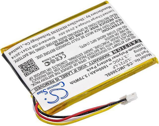 Alt view image 2 of 4 - Battery for JBL L0721-LF Clip 3 3AN 3SAND Portable Speaker CS-JMC300SL 1000mAh