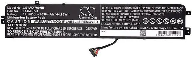 Alt view image 5 of 5 - Battery Replacement for Lenovo Legion Y520-15IKBN(80WK01DYGE) Legion Y520-15IKBN(80YY001UGE) L14S3P24 5B10M41935 L14M3P24 5B10H41180 L16M3P24 5B10H52788 5B10M95762 5B10M41934