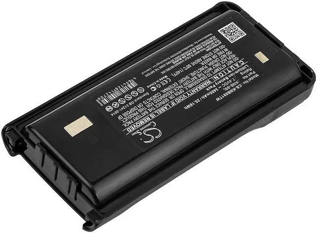 Alt view image 2 of 5 - Battery for KENWOOD KNB-69L TK-2400 TK-D240 TK-D340 TK-2302 TK-3402 3400mAh