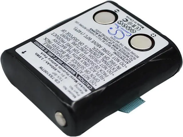 Alt view image 3 of 5 - Two-Way Radio Battery for Doro TSX-BP TriSquare WT86 TSX100 TSX300 800mAh Ni-MH