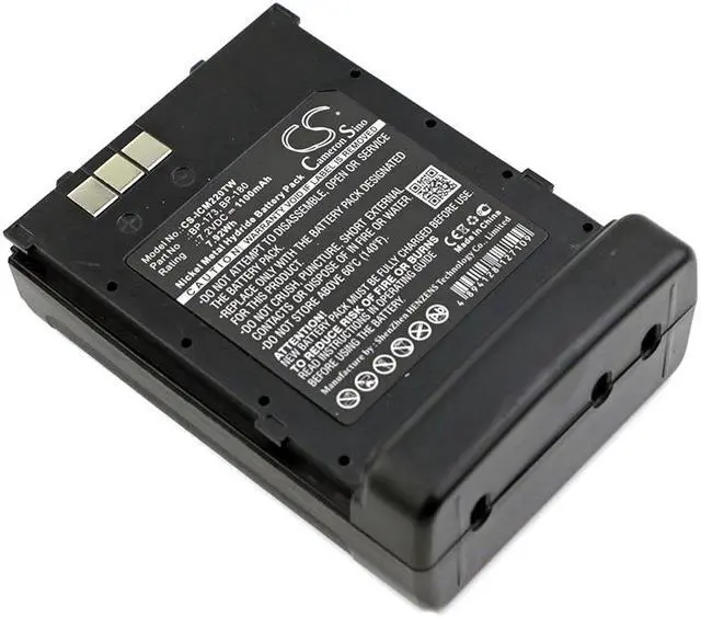 Main image of Battery for Icom BP-173 BP-180 IC-12A IC-21AE IC-T22 IC-T42 IC-T7 IC-T70 IC-W31