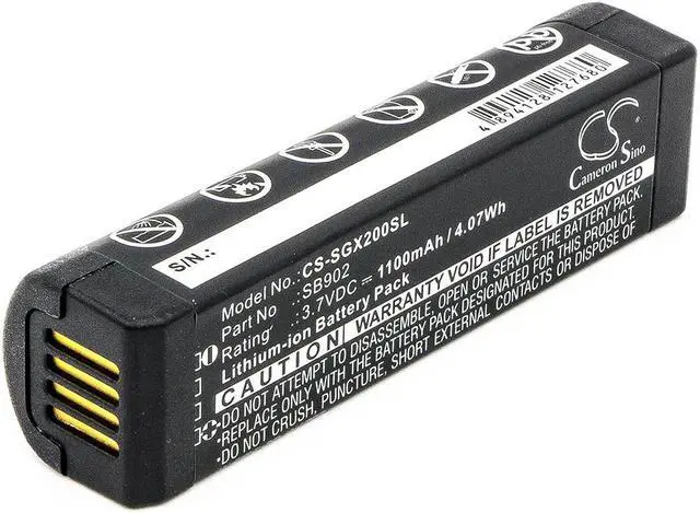 Main image of Speaker Battery for SHURE SB902 GLX-D Digital Wireless Systems GLXD1 GLXD2 MXW2