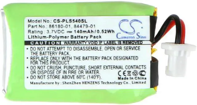 Alt view image 10 of 12 - Cameron Sino 700mAh Battery 533-000074 for Logitech 981-000257, F540, G930