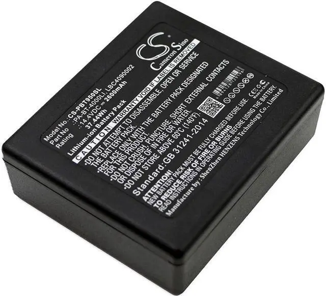 Main image of Battery Replacement for Brother RJ4030 PT-D800W PTP900W P touch P 950 NW RuggedJet RJ RJ-4040 TD-2130N PT-P950NW TD-2130NSA RJ4040 PT-E850TKW LBC4090002 LBF3250001 PA-BT-4000LI HP25B LBD709-001