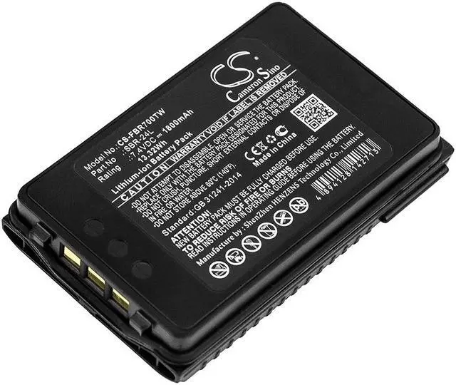 Main image of Two-Way Radio Battery for YAESU SBR-24L FT-70D FT-70DR FT-70DS 7.4V 1800mAh NEW