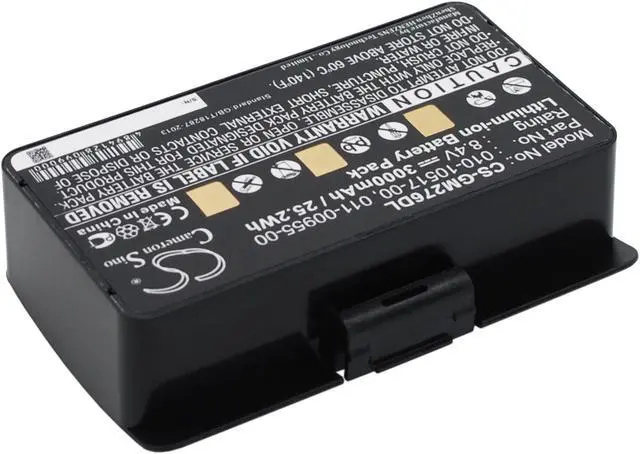 Alt view image 7 of 9 - "3000mAh battery for Garmin GPSMAP 276 GPSMAP 276c GPSMAP 296