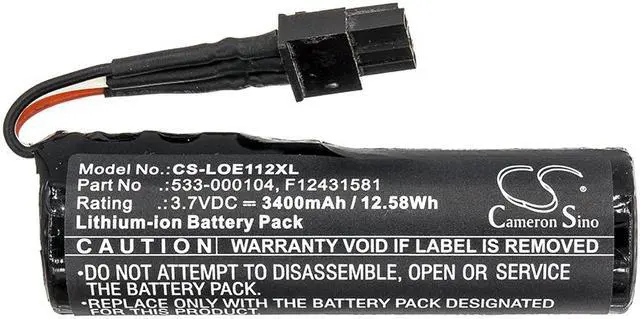 Alt view image 3 of 4 - Battery for Logitech 533-000104 ConferenceCam Connect Ears Boom 2 UE MegaBoom 2