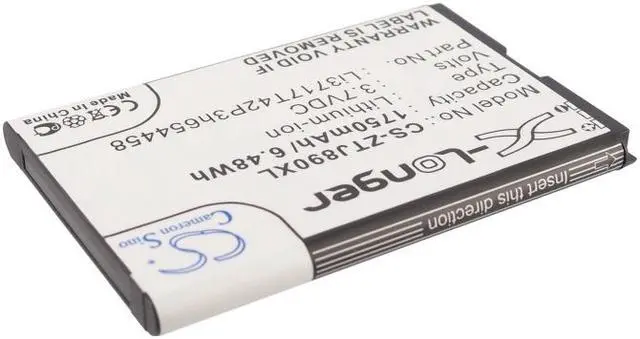 Alt view image 2 of 5 - Hotspot Battery for Verizon ZTE 890L Jetpack 4G LTE Authentic EUFI890 MF63 U790