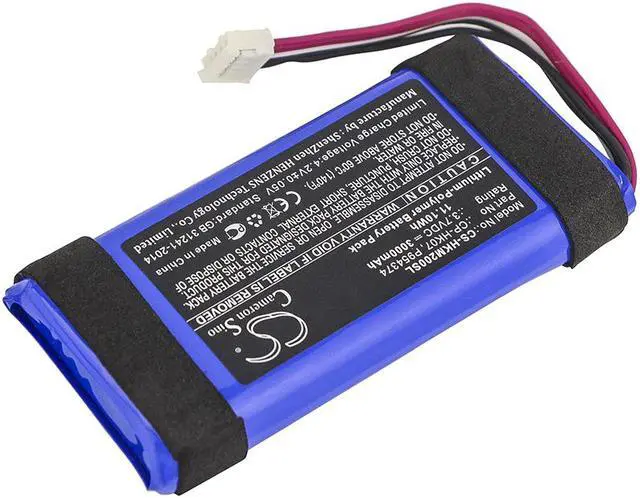 Alt view image 2 of 4 - Speaker Battery for Harman Kardon CP-HK07 P954374 Onyx Mini CS-HKM200SL 3000mAh