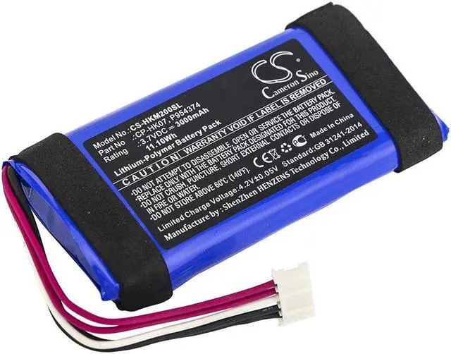 Main image of Speaker Battery for Harman Kardon CP-HK07 P954374 Onyx Mini CS-HKM200SL 3000mAh