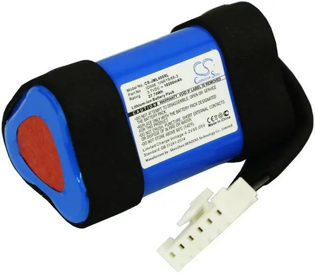 Main image of XL Battery for JBL 1INR19/66-3 ID998 SUN-INTE-118 Charge 4 4BLK 4J 10200mAh NEW