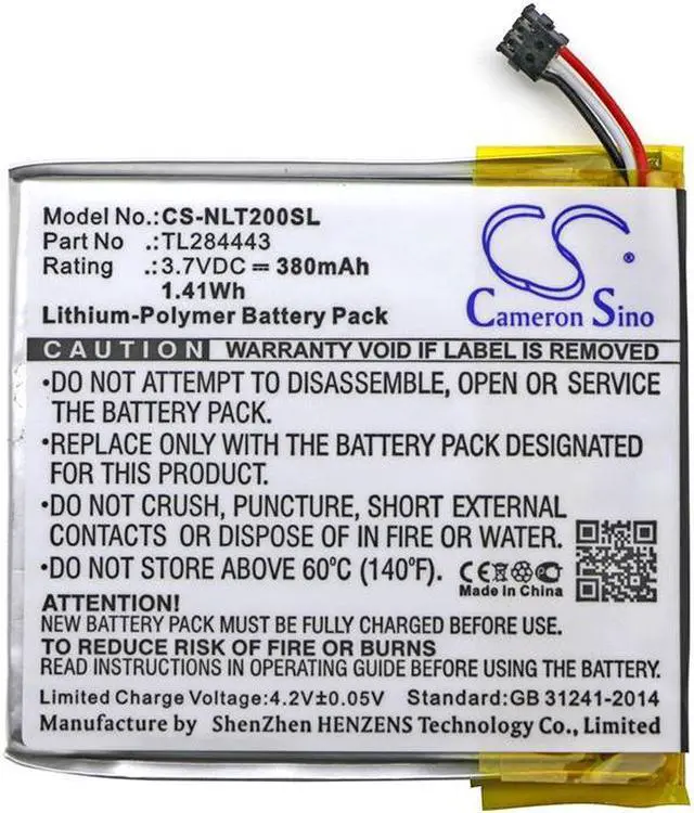 Alt view image 3 of 5 - Estry Battery Replacement for Nest Learning Thermostat 3rd Gen T3008US A0013 T3007ES T4000ES Learning Thermostat 2nd Genera Thermostat E Learning Thermostat 3rd Genera TL284443 GB-S10-284449-0100