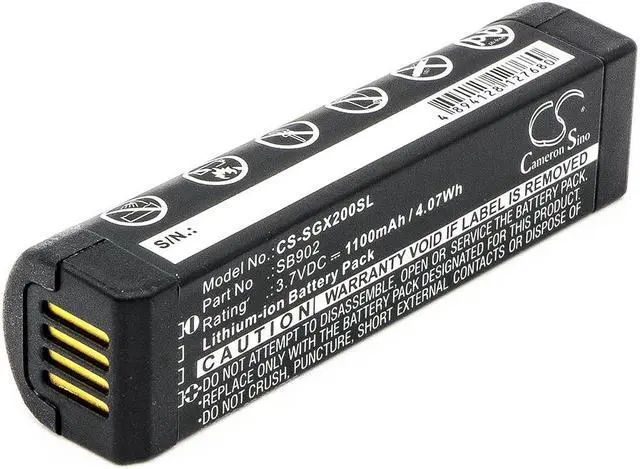 Main image of Battery Replacement for SHURE GLXD MXW2 GLXD1 GLXD2 GLX-D Digital Wireless Systems SB902 SB902A