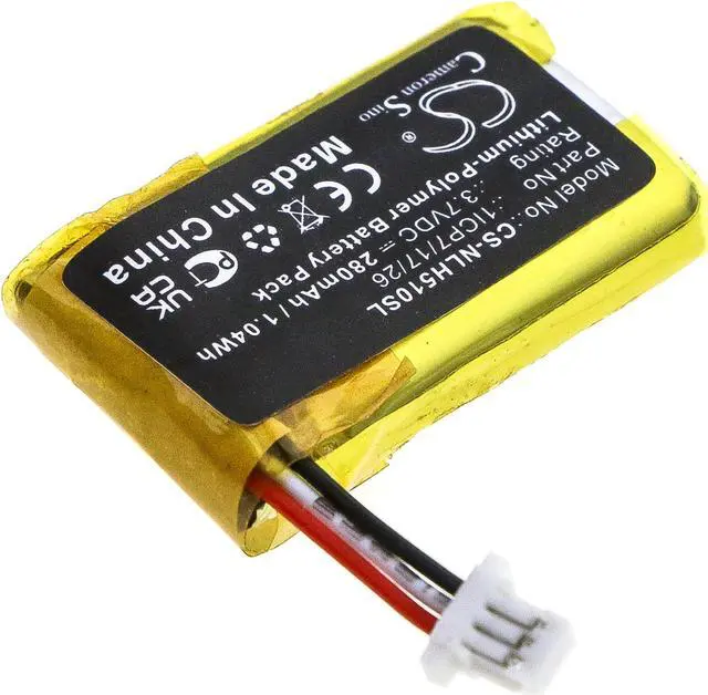 Alt view image 2 of 5 - Battery Replacement for Nest Vido Doorbell Wired C1241290 NC5100US Hello 1ICP7/17/26