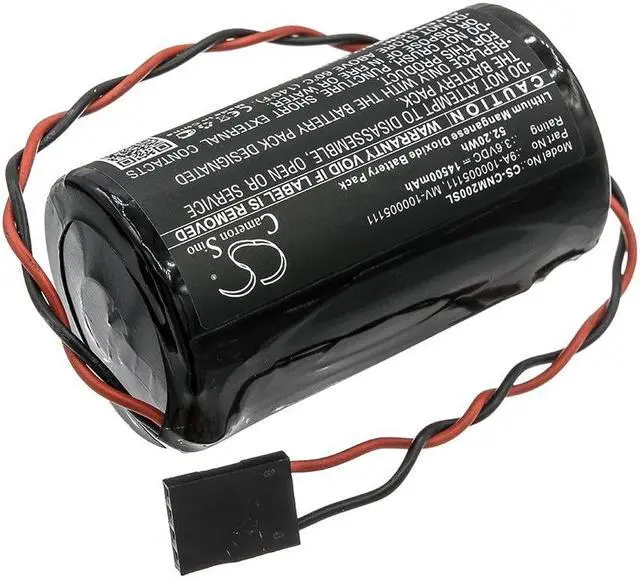 Alt view image 2 of 4 - Estry Battery Replacement for Cameron Nuflo MC-II Plus MC-III Plus Flow Analyzers MC-III Plus EXP Flow Analyzer MC-II Plus EXP LS33600-CN1 9A-100005111 MV-100005111