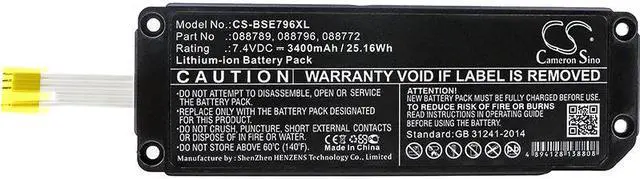 Alt view image 3 of 4 - Estry Battery Replacement for BOSE Soundlink Mini 2 088789 080841 088796 088772