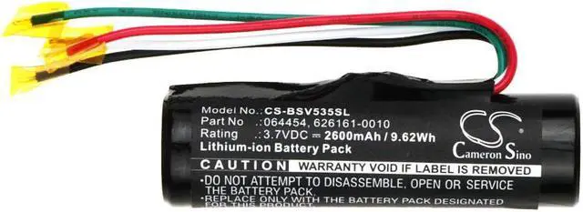 Alt view image 5 of 5 - Estry Battery Replacement for BOSE 520II V35 535 535II T20 525II 064454 626161-0010