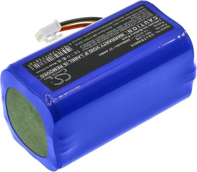 Alt view image 2 of 5 - Estry Battery Replacement for Liectroux C30B C30B 2D Wifi Robot Vacuum Clea E30 C30B 2D MD-C30B