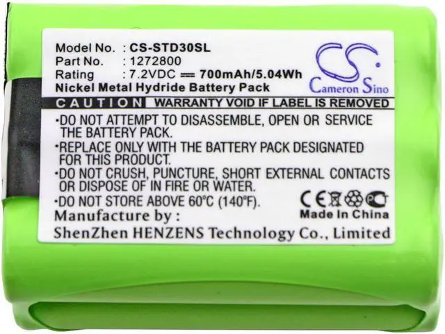 Alt view image 3 of 3 - Estry Battery Replacement for Tri-Tronics Flyway G3 Field 90 G3 1272800 1281100 Rev.B