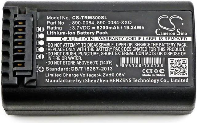 Alt view image 3 of 5 - Estry Battery Replacement for Trimble EEL-FYN2HED-00 Nomad 800LC Nomad 900LE Numeric Key Nomad 800XE Numeric Key 108571-00 990651-004277 ACCAA-101 67201-01-TNL 53708-00 53708-PRN 890-0084