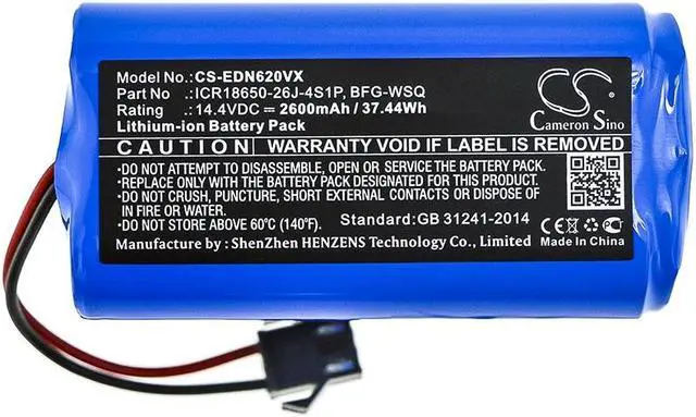 Alt view image 3 of 4 - Estry Battery Replacement for Polaris PVCR-0726W PVCR-0926W PVCR-0826 PVCR-1226 PVCR-1126W PVCR-0930