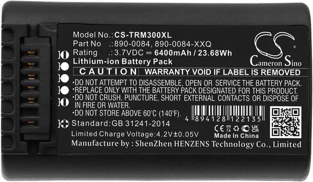 Alt view image 5 of 5 - Estry Battery Replacement for NK Nivo 2M Nivo 1C Nivo 5C NPL-322+ Nivo 3C NPL322 Nivo M Nivo NPL-322 Nivo 2C Nivo C Total Station 993251-MY 108571-00 890-0084 53708-PRN 890-0084-XXQ 53708-00